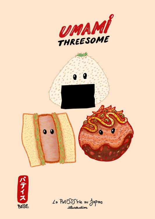« Umami Threesome » Hanami Prints 🌸