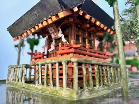 Diorama "The Lone Shrine"