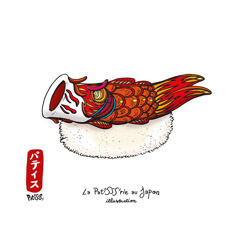 T-shirt "Koi Sushi" by Patisss