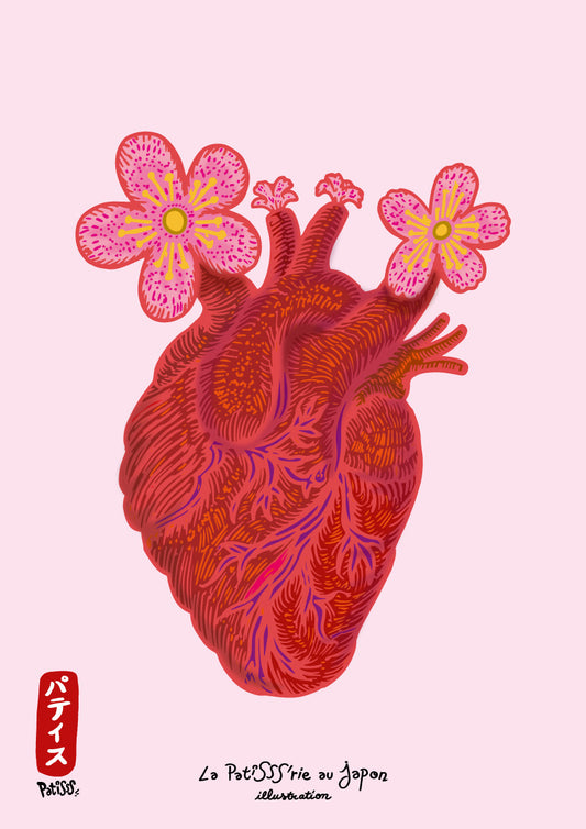 « Sakura Heart » Hanami Prints 🌸