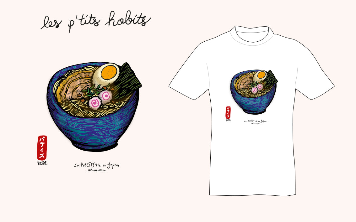 T-shirt "Ramen" by Patisss