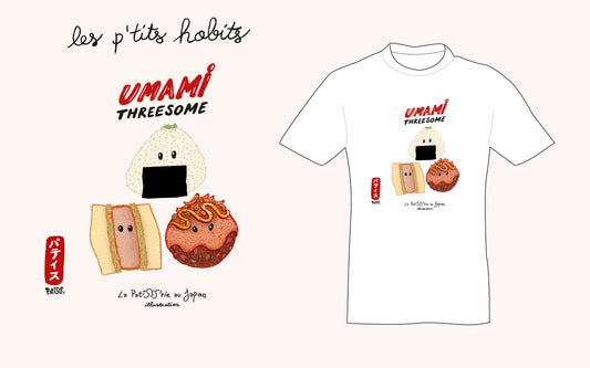 T-shirt "Umami Threesome" by Patisss